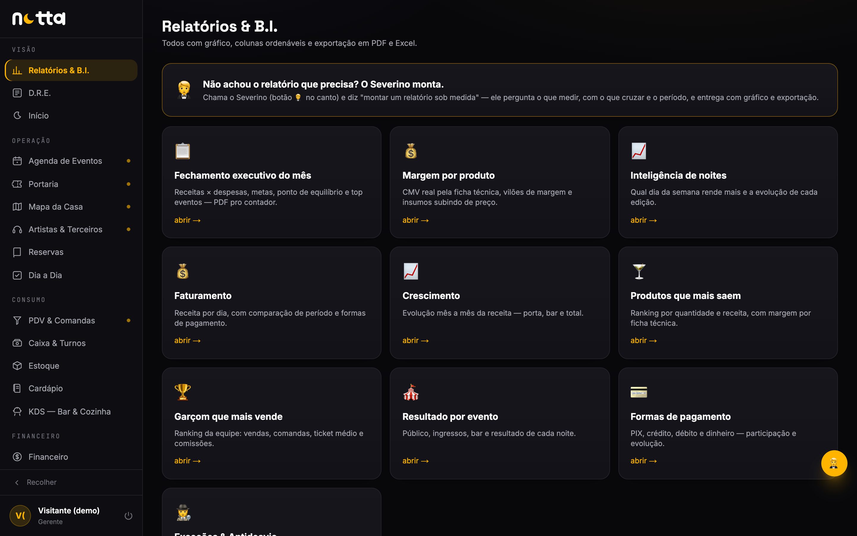 Relatórios & B.I.